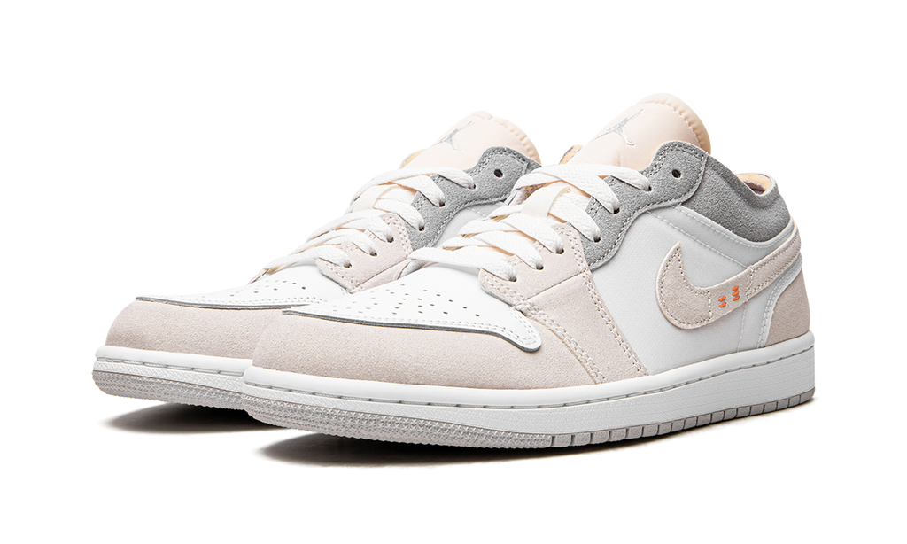 Air Jordan 1 Low Inside Out Cream White Light Grey 