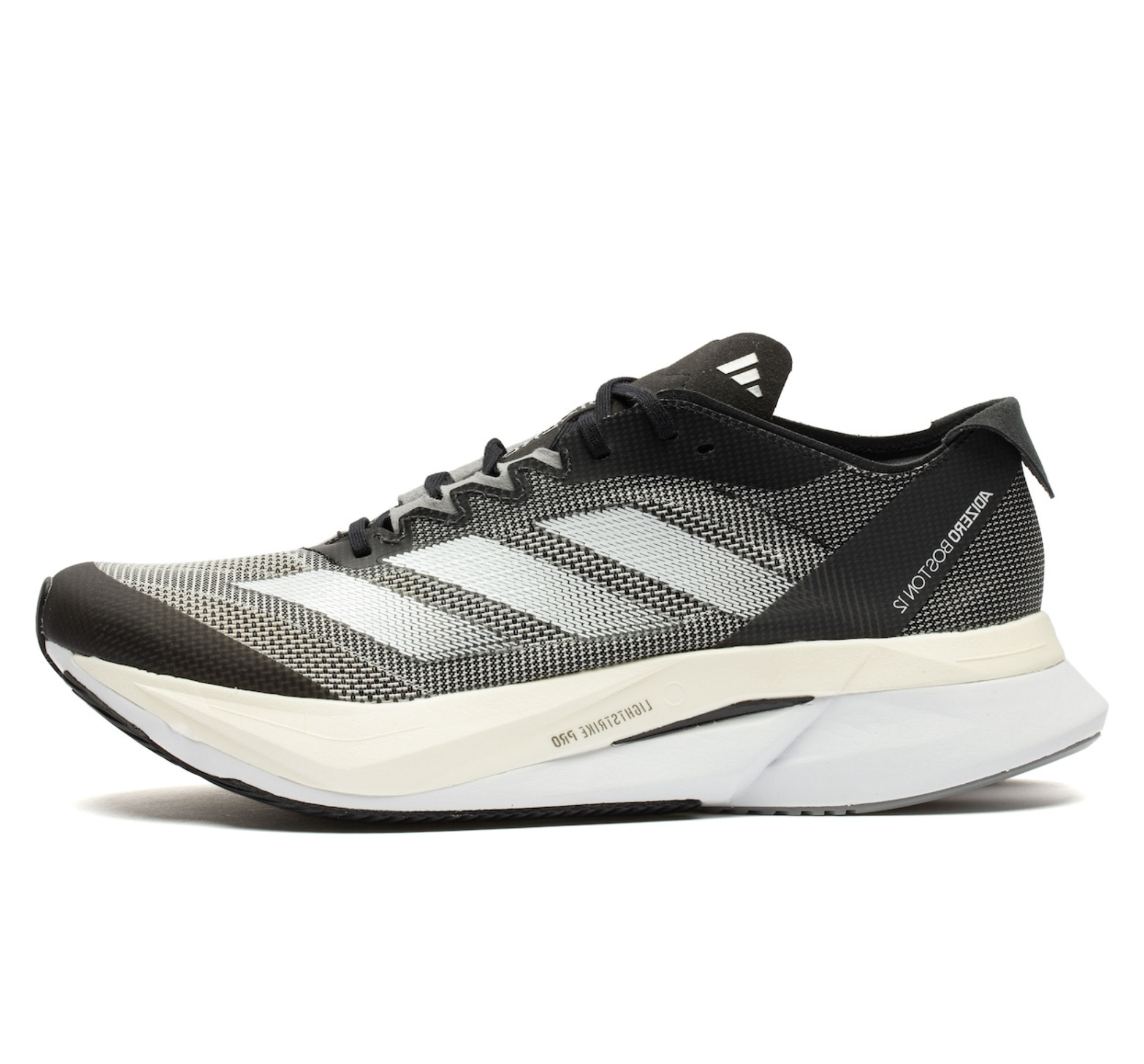 Adizero Boston 12 - BLACK WHITE