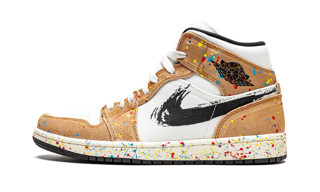 Brushstroke Jordan 1 Mid SE