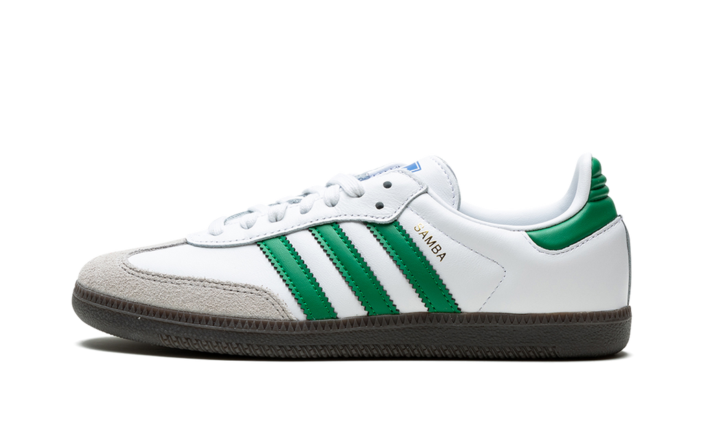 Adidas Samba OG Shoes White Green 