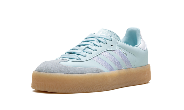 Adidas Sambae Off-White Silver Metallic Gum 