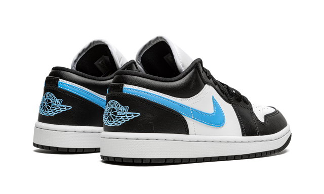 Jordan 1 Low Black University Blue White 
