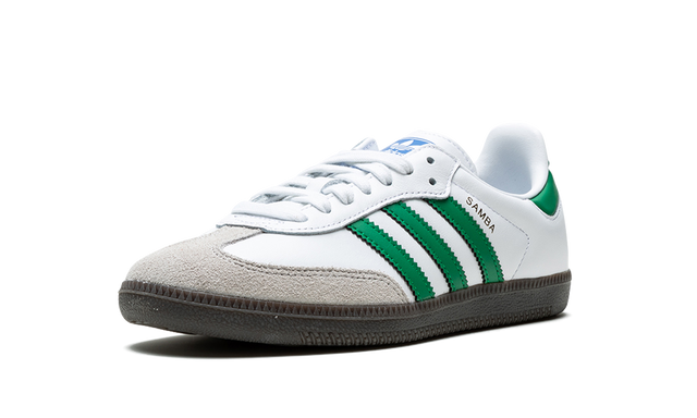 Adidas Samba OG Shoes White Green 